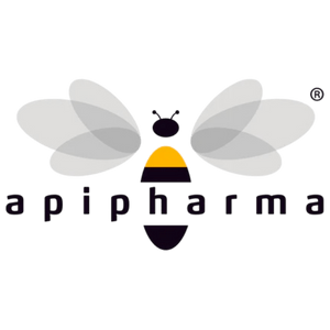Apipharma USA Shopify website featuring natural bee-based health products, including royal jelly, propolis, and honey supplements—designed by Rachel Midori to highlight nearly 50 years of wellness innovation.